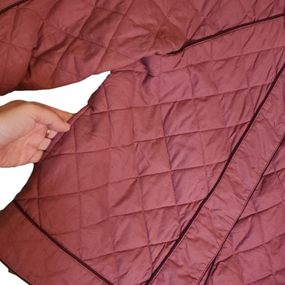 Sonoma quilt work jacket. Rose pink. Pockets. Size M - Picture 4 of 5